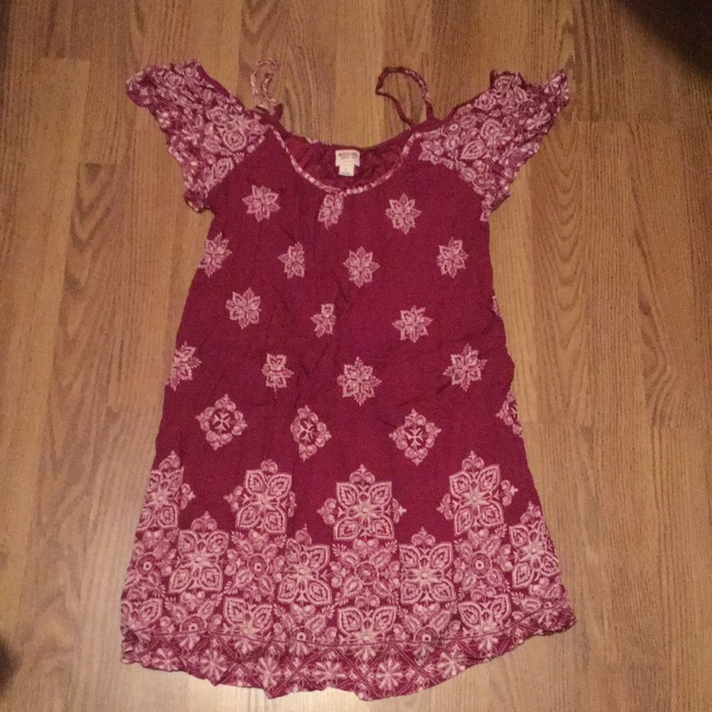 Off the shoulder dress